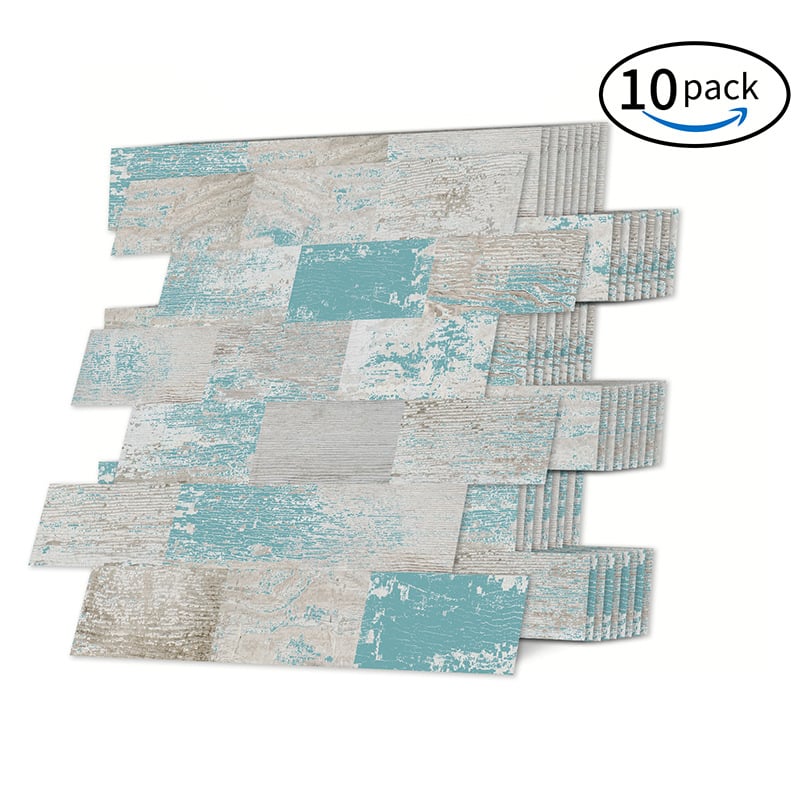 PVC αυτοκόλλητο τοίχου, αυτοκόλλητο, αδιάβροχο, ανθεκτικό στη μούχλα, αντιρύπανσης, μονόχρωμο σχέδιο, 5+ φύλλα