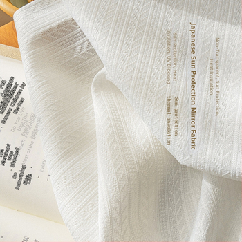 Jacquardové polyesterové závesy, polopriesvitné, nie priehľadné, do obývačky, spálne, balkóna a reštaurácie