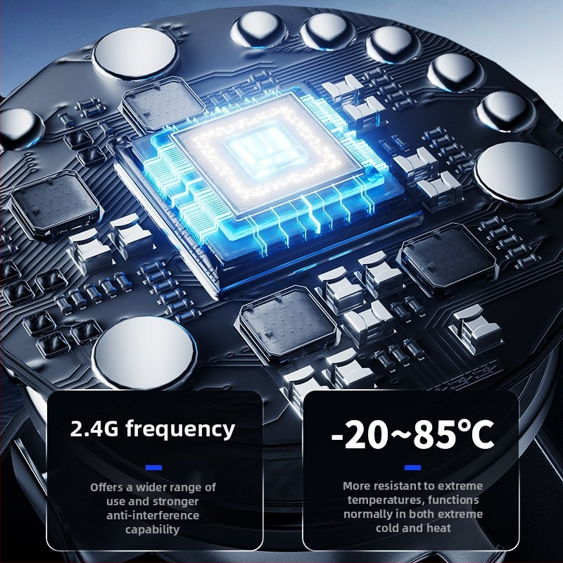 Bluetooth TPMS motorkerékpárhoz és elektromos járművekhez — külső érzékelő, digitális kijelző, kompakt kialakítás, tartomány 0.1-5.0 bar, nagy pontosság