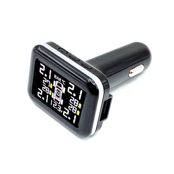 TPMS senzor za praćenje tlaka u gumama - Bluetooth, univerzalni, Model TR03, digitalni zaslon, Raspon 0-7 BAR