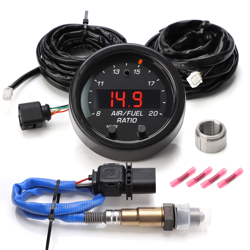 AFR mjerni set za modificirani trkaći automobil — senzor kisika širokog raspona (Brand: cnspeed; Model: YC102523-AF; Kompatibilnost: modificirani automobili za utrke; Materijal: ABS)