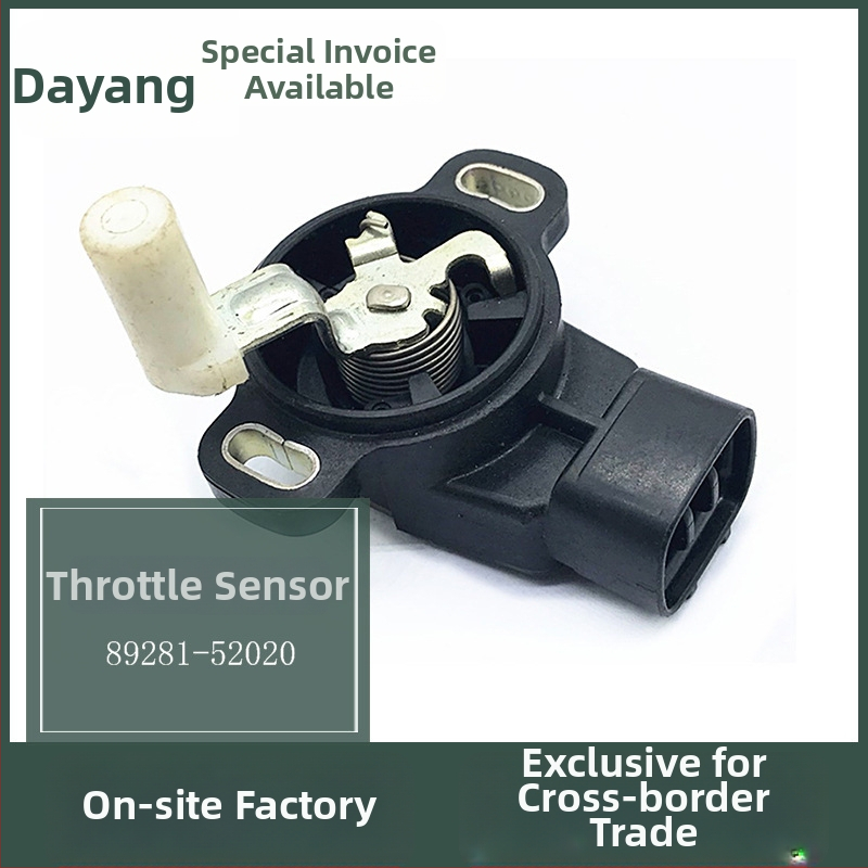 Senzor polohy plynu pre Toyota – Modely 89281-52020, 1983003040; Rozsah merania: štandardný; Presnosť merania: štandardná.