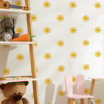 Funlife τοίχου αυτοκόλλητο PVC, Farm Life καρτούν, 5 τεμάχια, επίπεδη σχεδίαση, αδιάβροχο MEDWS311