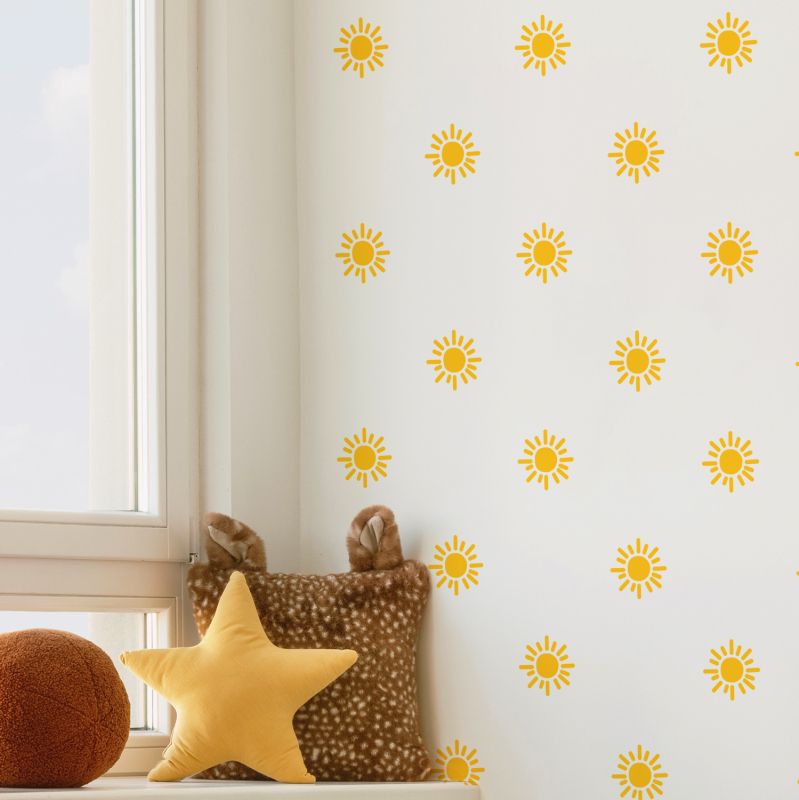 Funlife τοίχου αυτοκόλλητο PVC, Farm Life καρτούν, 5 τεμάχια, επίπεδη σχεδίαση, αδιάβροχο MEDWS311