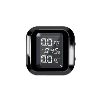 Motorkerékpár gumiabroncsnyomás-monitorozó rendszer - vezeték nélküli, digitális kijelző, nagy pontosság, M5/M6 modellek, 0–4,5 BAR tartomány