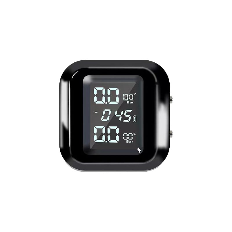 Motorkerékpár gumiabroncsnyomás-monitorozó rendszer - vezeték nélküli, digitális kijelző, nagy pontosság, M5/M6 modellek, 0–4,5 BAR tartomány