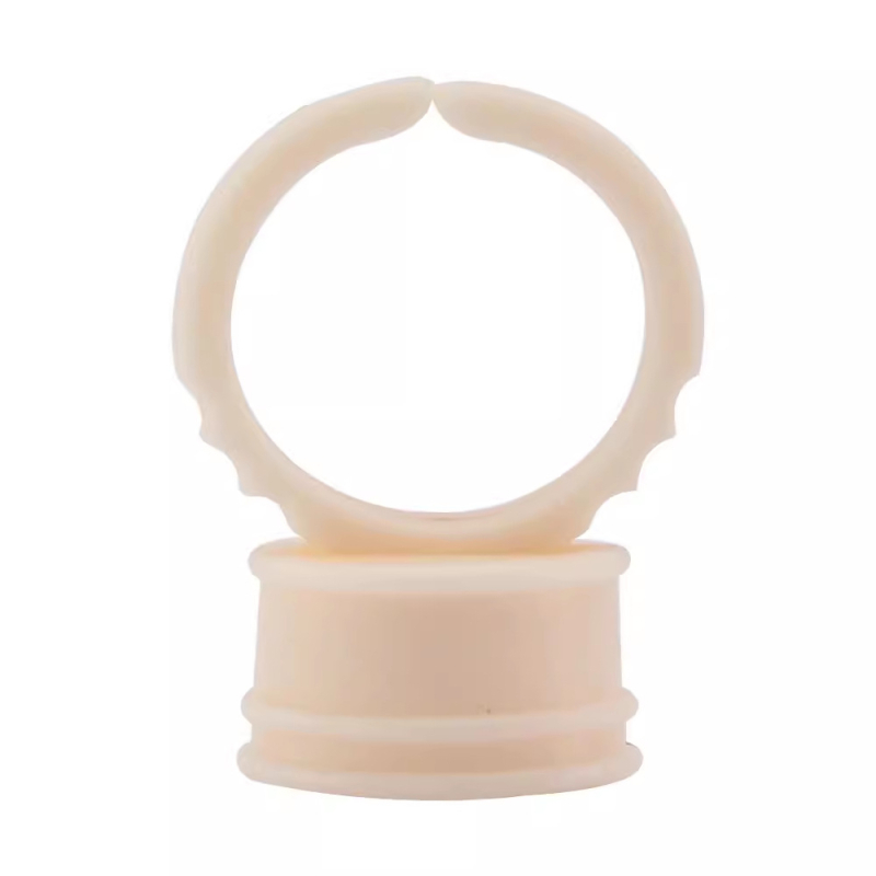 Egyszer használatos szilikon pigmentgyűrű pohár félpermanens tetováláshoz, szemöldök/szem/ajak tetováláshoz, 100 db, nettó tömeg 0,09 kg