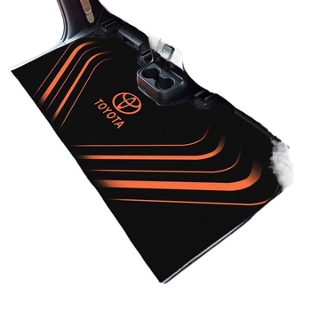 Podne prostirke za Toyota Sienna, srednji red, sedmeročlano vozilo; s logom; kod proizvoda 19z6h670283115