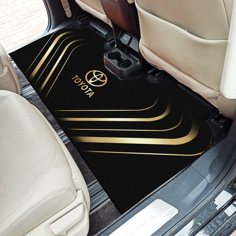 Podne prostirke za Toyota Sienna, srednji red, sedmeročlano vozilo; s logom; kod proizvoda 19z6h670283115