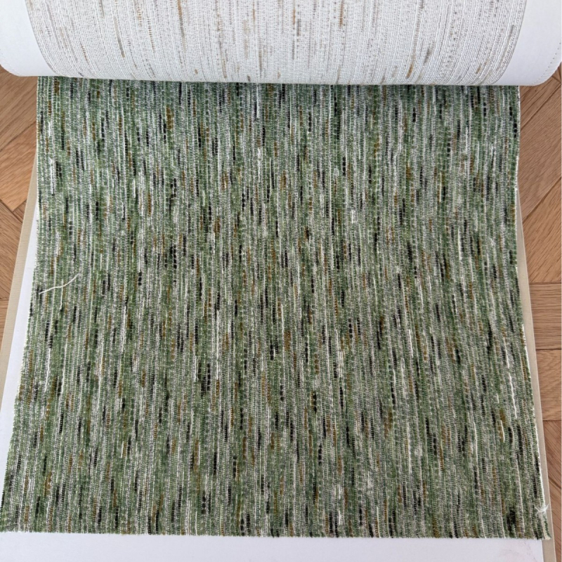 Zavjese s prugama od poliestera, jacquard tkanina, krem boja, japanski Wabi-Sabi stil, moderan minimalistički dizajn za dnevni boravak i spavaću sobu