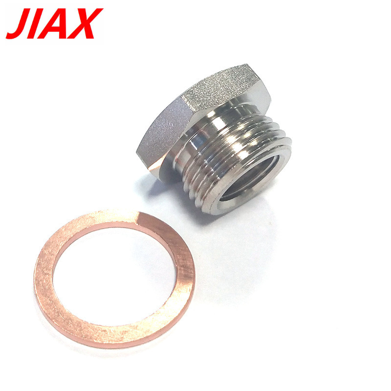Zavrtni adapter za gorivo s navojem M12×1.25 na M18×1.5, spojni vijak za uljni filtar