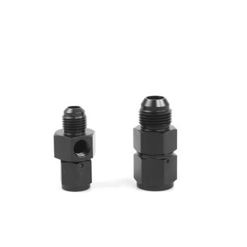 Olajhűtőcső adapter autóhoz, 1/8NPT port, AN4/AN6/AN8/AN10 kompatibilis, alumíniumötvözet, modell HR047