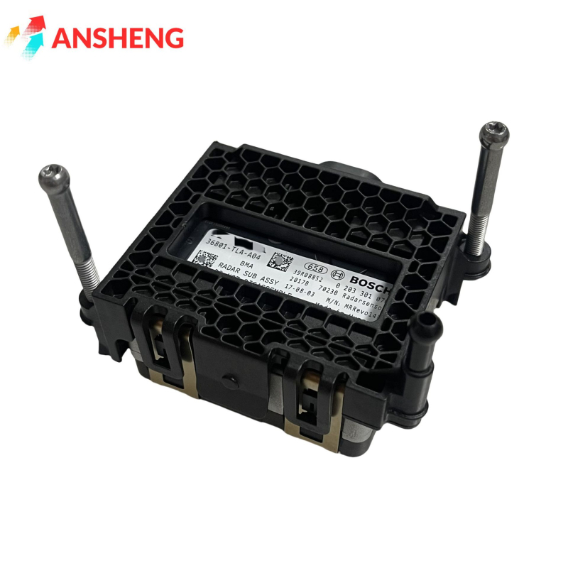 Prednji radar senzor adaptivnog tempomata – ANSHENG, modeli 36801TLAA04 i 36803TGGA52, OEM-kompatibilno, ABS materijal