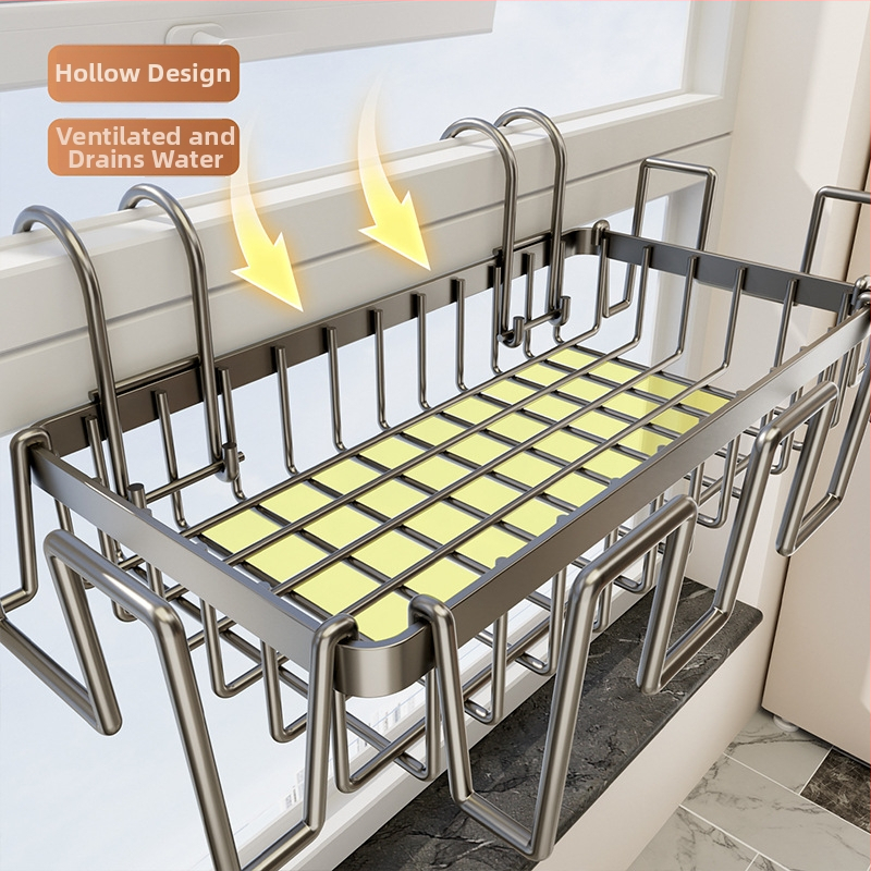 Guangkai Košík na sušenie z uhlíkovej ocele, jednovrstvový, moderný minimalistický štýl