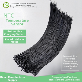Teplomerový senzor s termistorom pre motor v elektrických vozidlách, model Tr01-1, rozsah -40 až 200°C, presnosť 1%, ponorené upevnenie