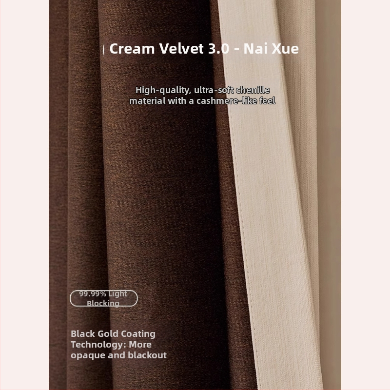 Cortine Chenille – Umbrire ridicată 71-90% | Poliester, Jacquard, Stil modern | Sufragerie, Dormitor, Studiu