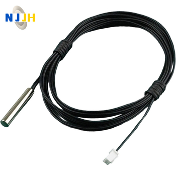 NTC senzor temperature, plug-in, 5K/10K/50K, za industrijsku, medicinsku i kućansku opremu; raspon -30°C do 300°C; materijali: nehrđajući čelik, aluminij, epoksidno brtvljenje