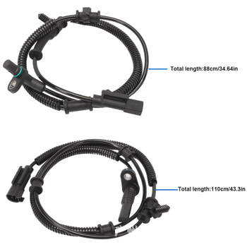 Senzor de viteză a roții ABS pentru Dodge Ram 1500 (2013-2018); Modele 68053861ab/ac/ad, 68231044ab; Carcasă: ABS+ metal; Cod produs GZHG0922-005148