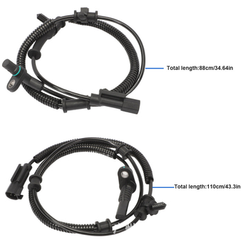 Senzor de viteză a roții ABS pentru Dodge Ram 1500 (2013-2018); Modele 68053861ab/ac/ad, 68231044ab; Carcasă: ABS+ metal; Cod produs GZHG0922-005148
