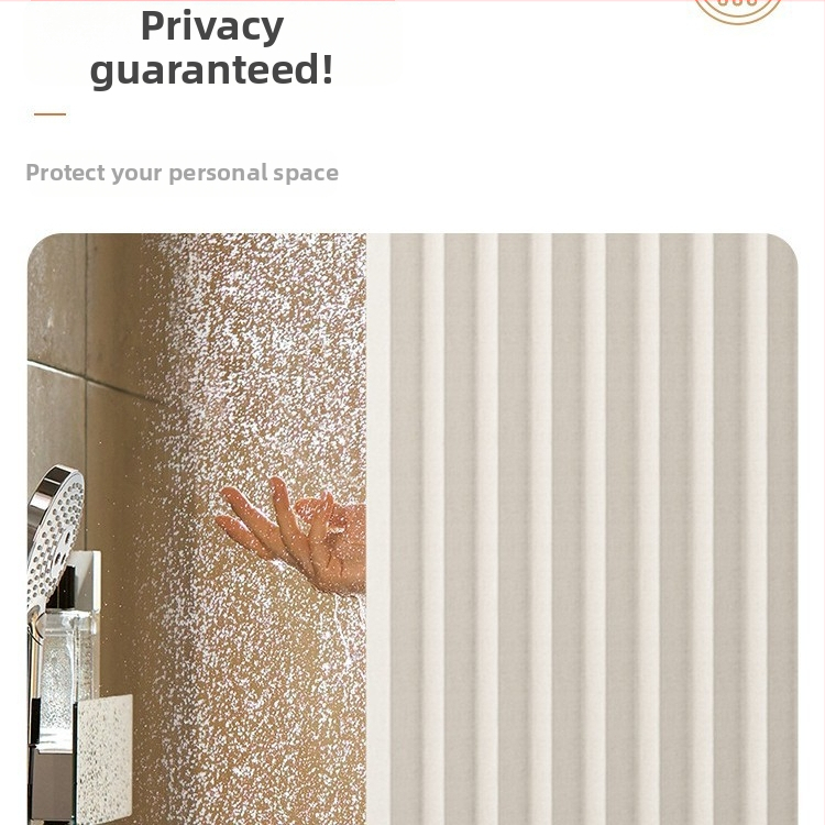 Kúpeľňová záves na okno, bez vŕtania, flanel, jednoduchý modern štýl pre obytné priestory (obývačka, spálňa)