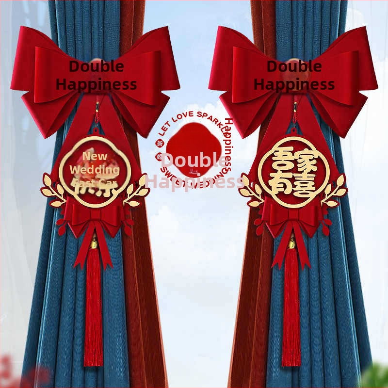 Сватбен подвес за завеси от нетъкан текстил – декоративен аксесоар за сватби, Fireworks