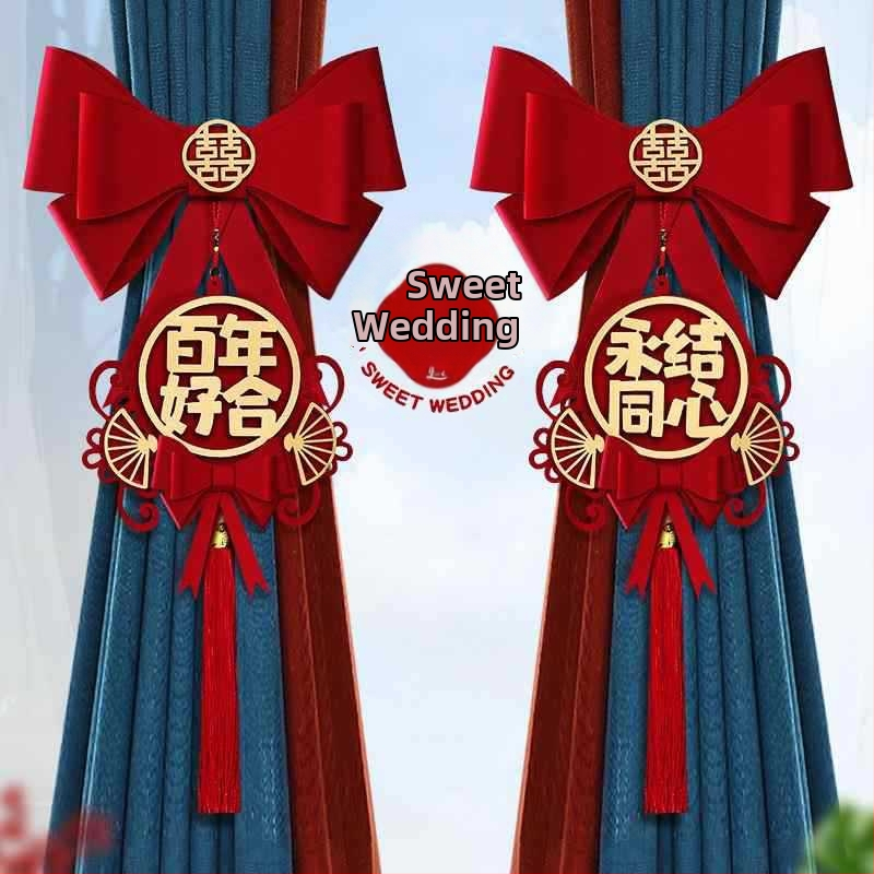 Сватбен подвес за завеси от нетъкан текстил – декоративен аксесоар за сватби, Fireworks