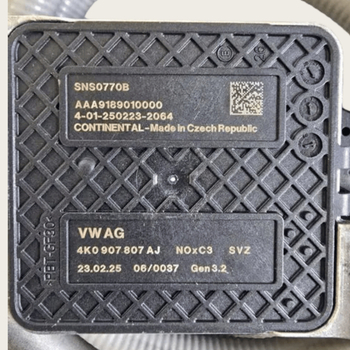 Wjkj NOx senzor 4K0907807AJ SNS0770B - Raspon temperature -40°C do 850°C, Točnost ±3°C