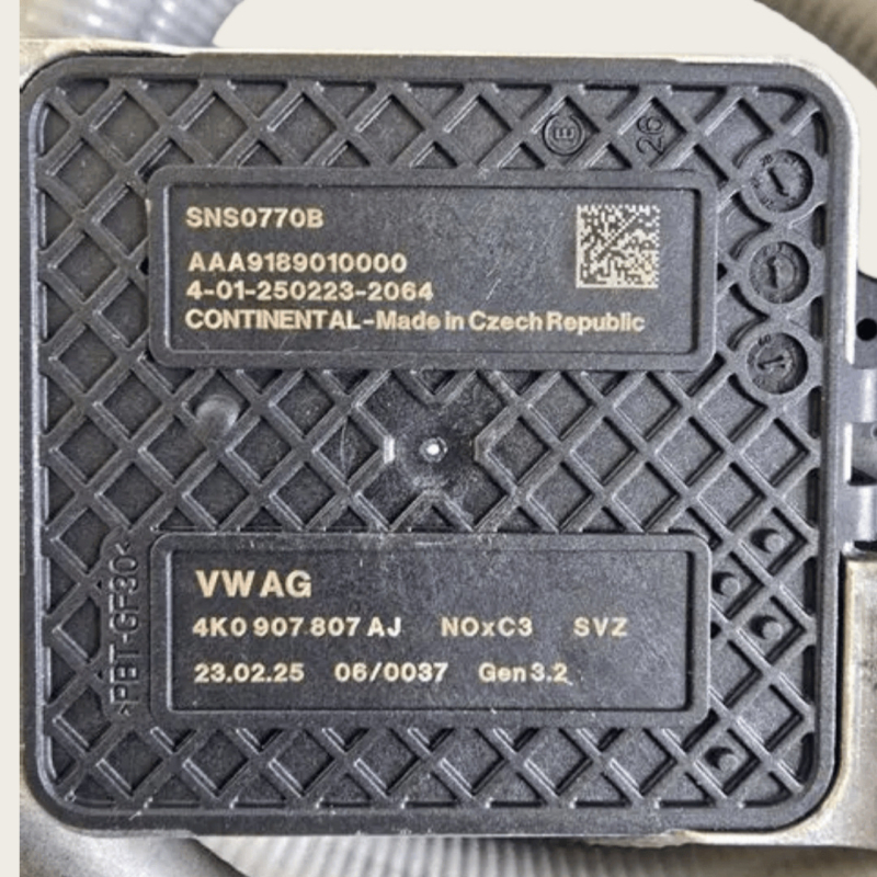 Wjkj NOx senzor 4K0907807AJ SNS0770B - Raspon temperature -40°C do 850°C, Točnost ±3°C