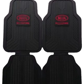 Гумени автомобилни подложки с лого Meiyi, универсални за общи модели, водоустойчиви и лесни за почистване, с възможност за персонализирана обработка