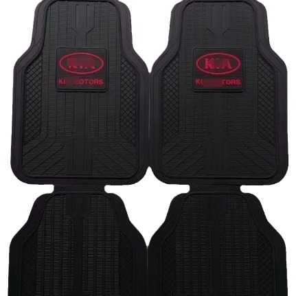 Гумени автомобилни подложки с лого Meiyi, универсални за общи модели, водоустойчиви и лесни за почистване, с възможност за персонализирана обработка