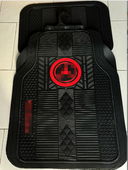 Гумени автомобилни подложки с лого Meiyi, универсални за общи модели, водоустойчиви и лесни за почистване, с възможност за персонализирана обработка