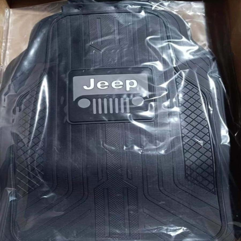 Гумени автомобилни подложки с лого Meiyi, универсални за общи модели, водоустойчиви и лесни за почистване, с възможност за персонализирана обработка