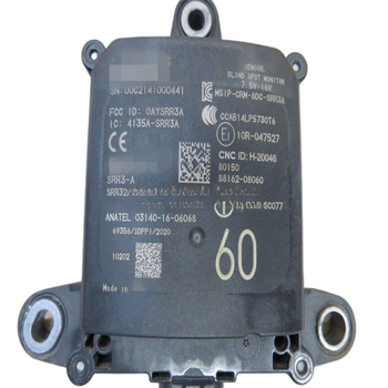 Senzor radara stražnjeg mrtvog kuta Toyota Sienna 2021-2023, 88162-08060 / 8816208060; Raspon mjerenja 12-30; Točnost 23; Opseg primjene 10-40