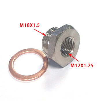 Navojni spoj za filter goriva, konverzija navojem M12x1.25 na M18x1.5