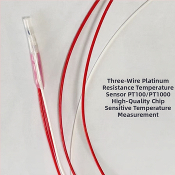 PT100/PT1000 teplotný senzor, plastové tesnenie, plug-in montáž, pre motory, automobilová elektronika
