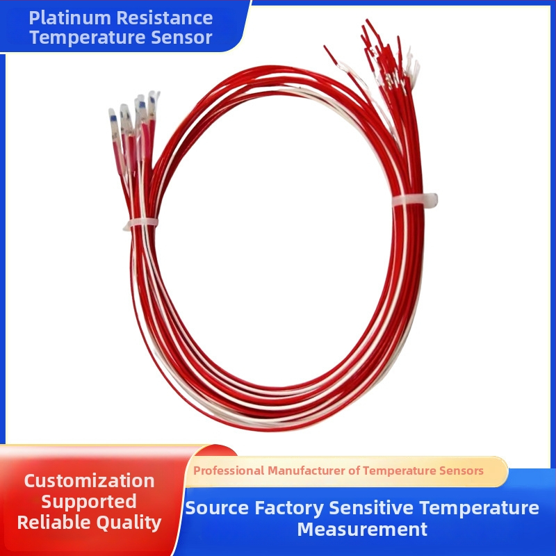PT100/PT1000 teplotný senzor, plastové tesnenie, plug-in montáž, pre motory, automobilová elektronika
