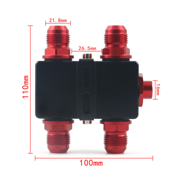 ECC-001 Aluminijski termostatski adapter za hlađenje ulja i uljni filtr s AN10 priključkom, univerzalna kompatibilnost