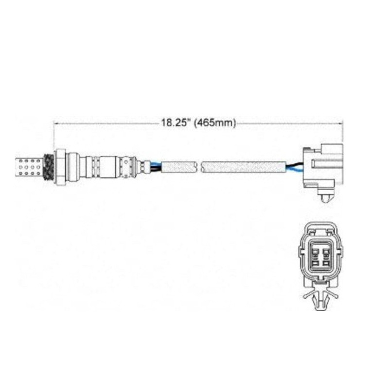 Senzor kisika WEIDA AUTO PARTS 1615404217 za SsangYong