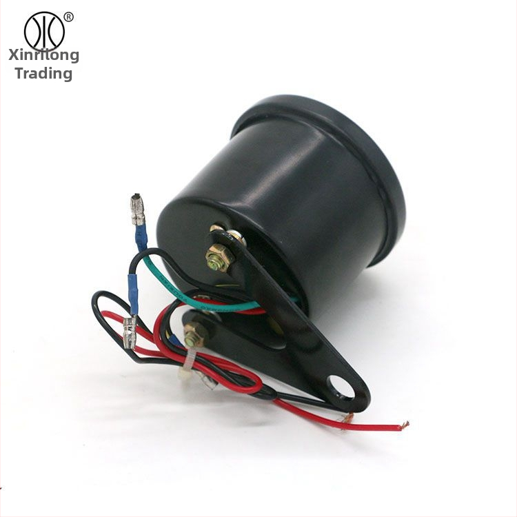 Elektronický tachometer na motocykl s LED podsvietením, HP-YB011, 12V, univerzálny pre upravené motocykle