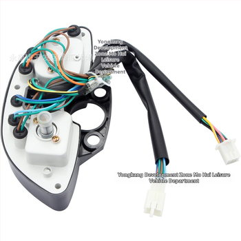 Motocyklový prístrojový panel so speedometerom a odometrom pre TTR250, kompatibilný so Zongshen, Loncin, Lifan a Irbis