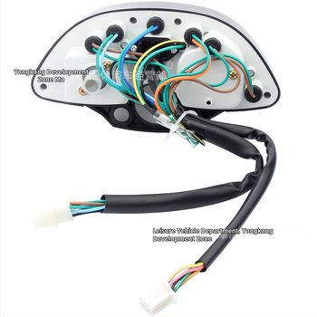 Motocyklový prístrojový panel so speedometerom a odometrom pre TTR250, kompatibilný so Zongshen, Loncin, Lifan a Irbis