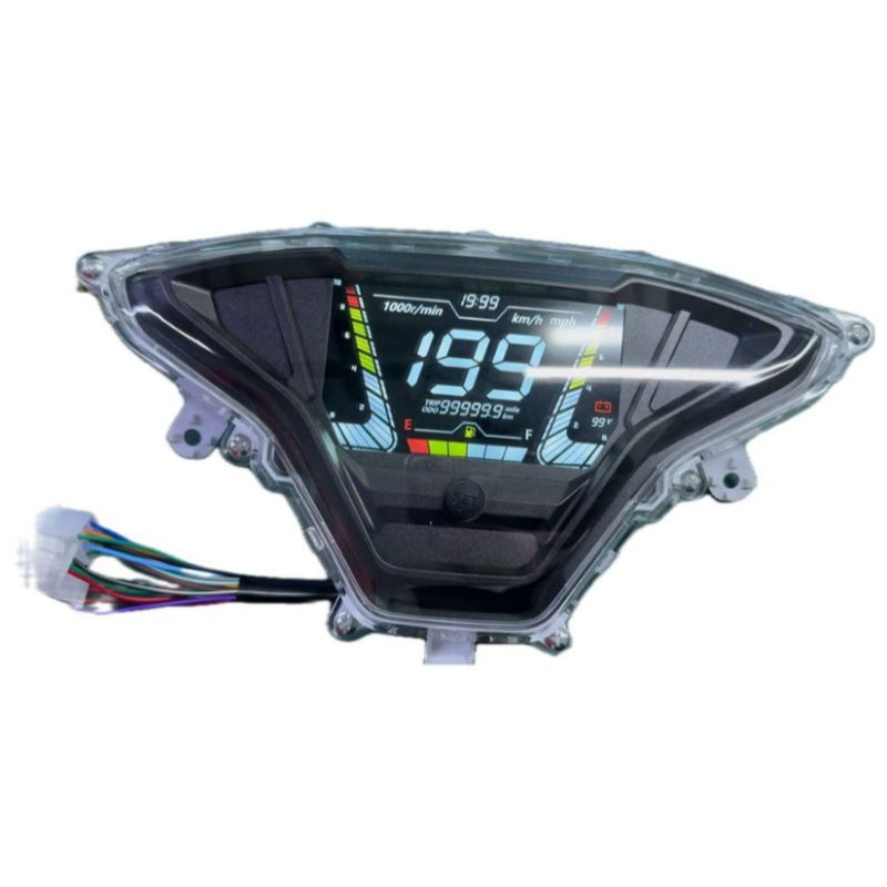 NVX LCD instrument ploča za motocikl - Kaiyi Electronics, ABS, 518,5 g, Model NVX LCD