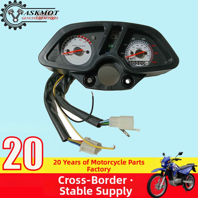 Tachometer pre terénny motocykel QM200, ASKMOT, 12V, 12W, Model QM200, Kompatibilný s GXT200 DR200