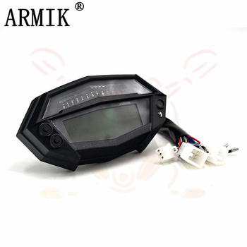 Univerzalni digitalni LCD tahometar za motocikl s odometrom Kawasaki Z1000 – model MD-YB-001, materijal ABS + LCD