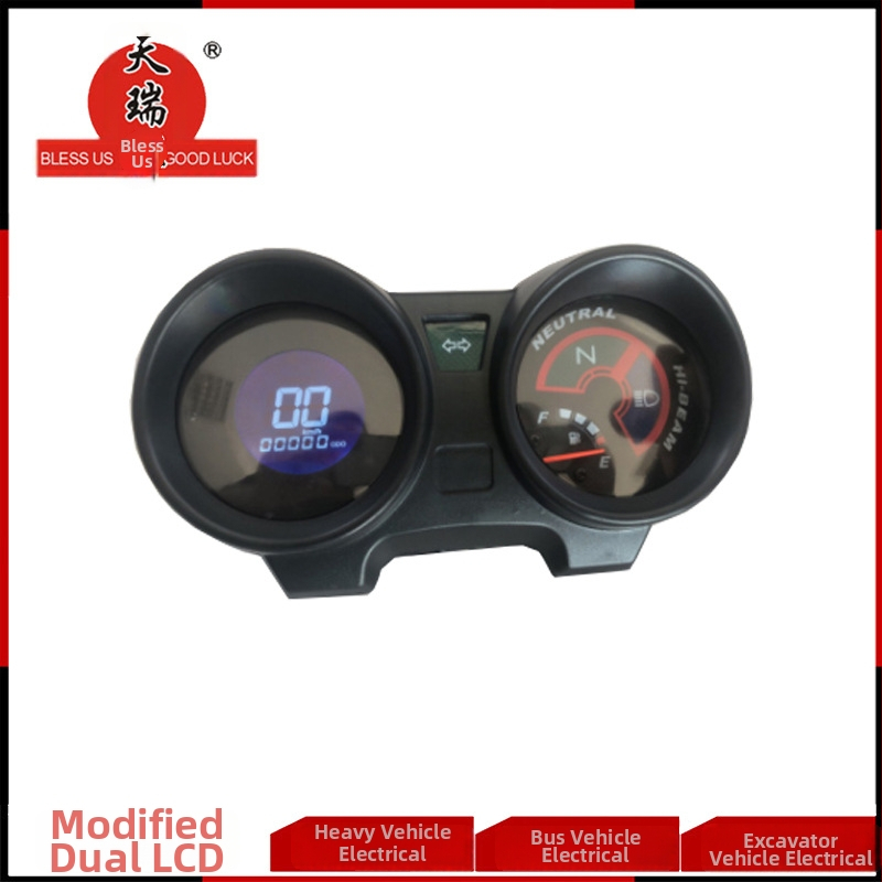 Motocyklový prístrojový panel – LCD displej, Tianruixiang TITAN150