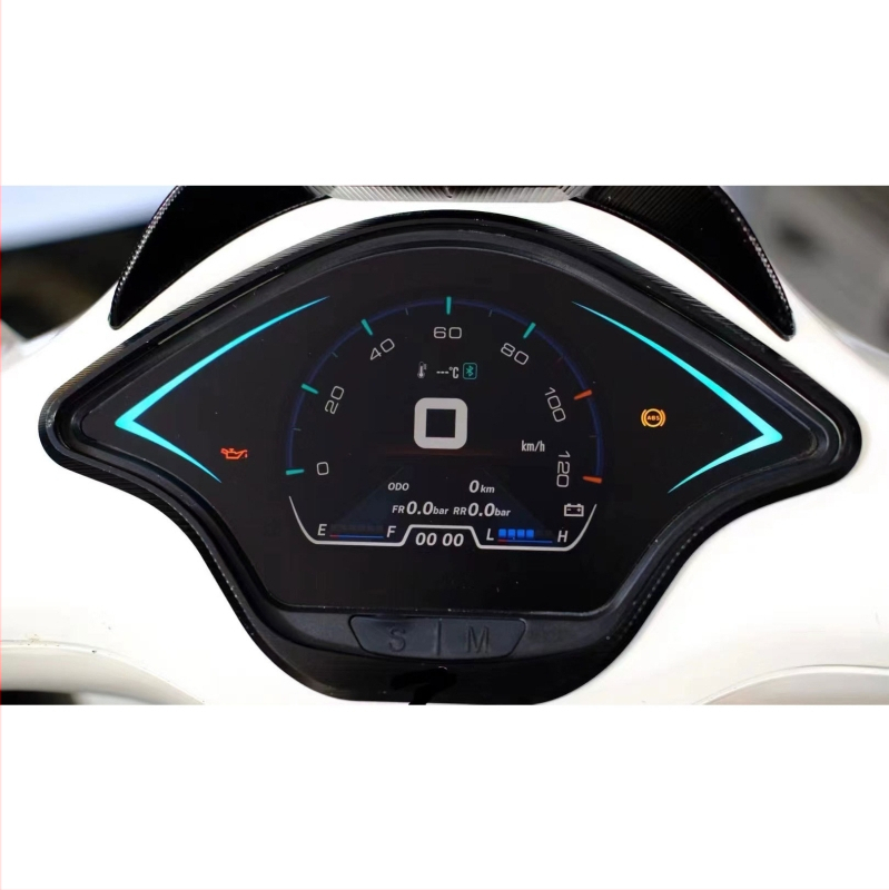 Vespa Sprint palubná doska - LCD obrazovka, 220V, 300W, Model Vespa instrument 002, Kompatibilný s Vespa150