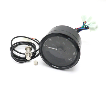 Мотоциклетно LCD приборна табло със одометър, тахометър, спидометър и индикатор за масло (12V, 5W, YIMO, Universal)