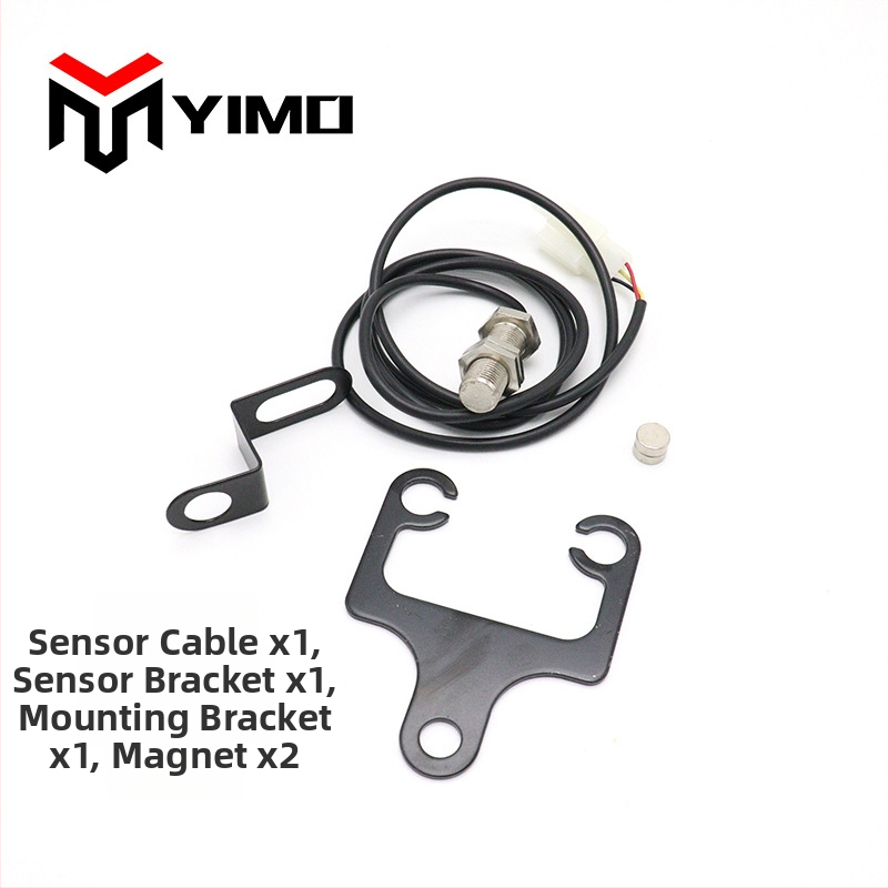 Motocyklový LCD prístrojový panel s odometrom, tachometrom, rýchlomerom a olejovým indikátorom (12V, 5W, YIMO, Universal)