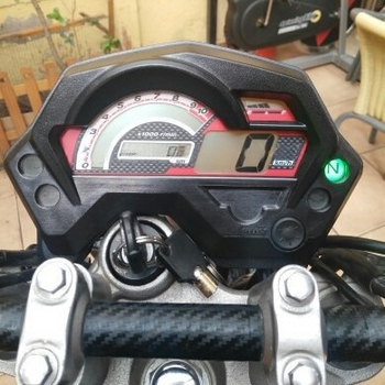 LCD инструментен панел за мотоциклет Yamaha FZ16 — оригинално фабрично съвпадение, 12V, BYFZ16