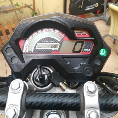 LCD инструментен панел за мотоциклет Yamaha FZ16 — оригинално фабрично съвпадение, 12V, BYFZ16